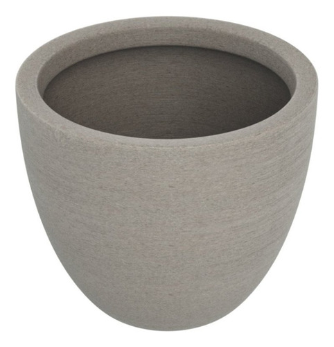 Vaso Cônico 30x36cm Polietileno Sem Prato Fibrarte Wt