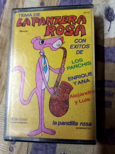 La Pantera Rosa Con Temas De Los Parchis..cassette