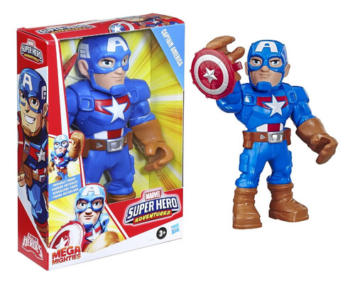 Capitán América | Mega Mighties Marvel Super Hero Adventures