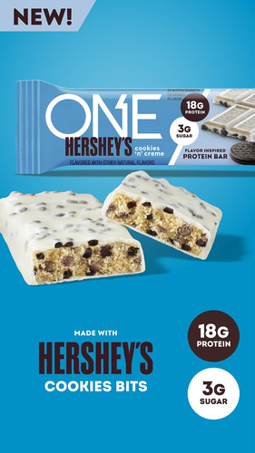 Barras De Proteína Cookies N Creme Sin Gluten 60 Gramos 12