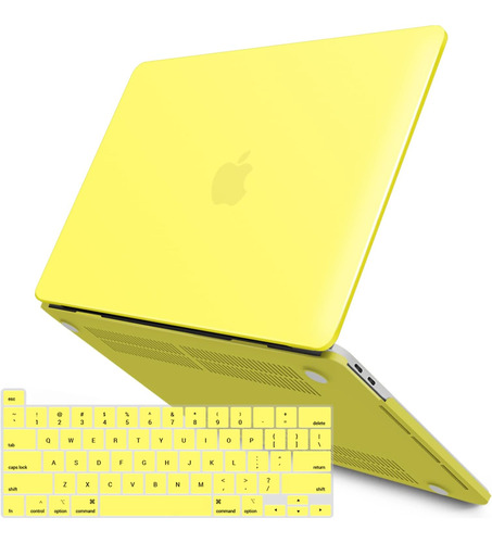 Funda Ibenzer Para Macbook Pro 13 M2 + C/teclado Yellow