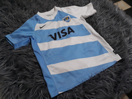Camiseta De Los Pumas.año 2012.talle M Para Chico (Usado)
