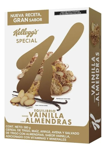2pz Cereal Special K Equilibrio Vainilla Almendras 380 G