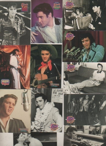 Lote De 24 Trading Cards - Elvis Presley - Año 1992