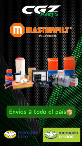 Kit De Filtros Masterfilt Peugeot 307/308/408 C4 2.0 Nafta