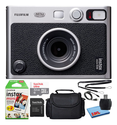 Fujifilm Instax Mini Evo - Cámara Híbrida De Película In.