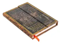 Comprar Agenda Michelangelo, Caligrafía Midi Año 2025 Portada Negro Michelangelo Caligrafía Midi