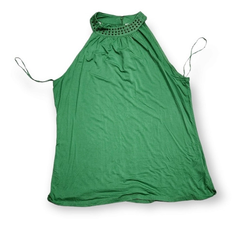 Blusa Michael Kors De Mujer Extra Grande Verde Con Estoperol