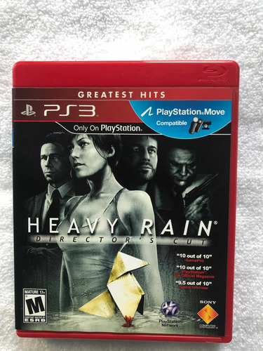 Heavy Rain Directors Cut Ps3