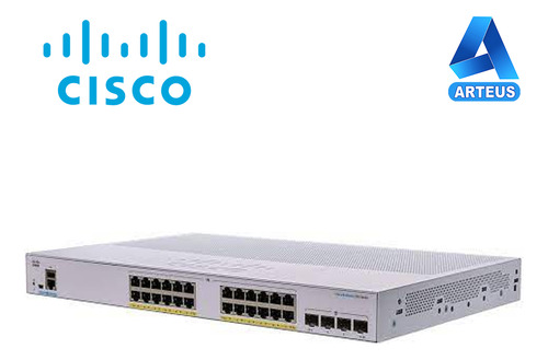 Cisco Cbs350-24p-4x-na Switch Poe Business 24p 4sfp+ 10g