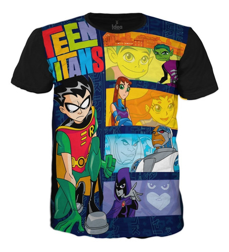 Camiseta Teen Titans  Go  Jóvenes Titanes  Niños  Unisex 