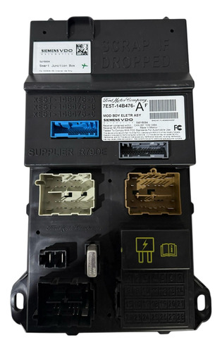 Kit Code Modulo De Injeção Fusion 2.3 7e5a-12a650-ada