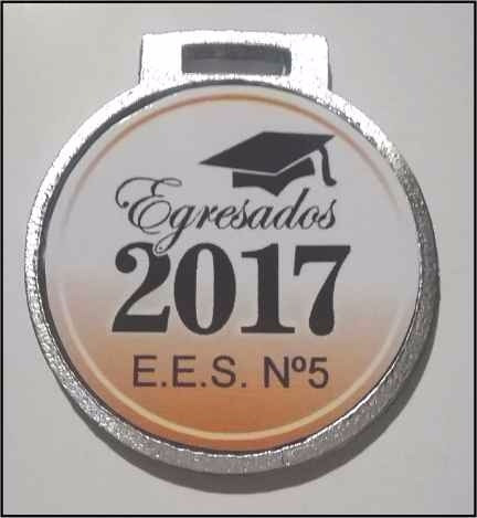 22 Medallas Egresados Primaria Jardin Colegio Escolar 35 Mm.