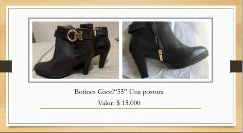 Botines Gacel