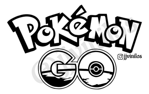 Adhesivo Decorativo Infantil Pokémon Logo