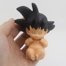 Dragon Ball Z Goku Bebe Con Cola Sayayin Durmiendo Kakaroto