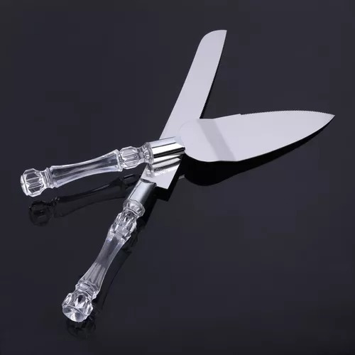 Pala Y Cuchillo Para Pastel Boda Xv Años Cumpleaños Bautizo
