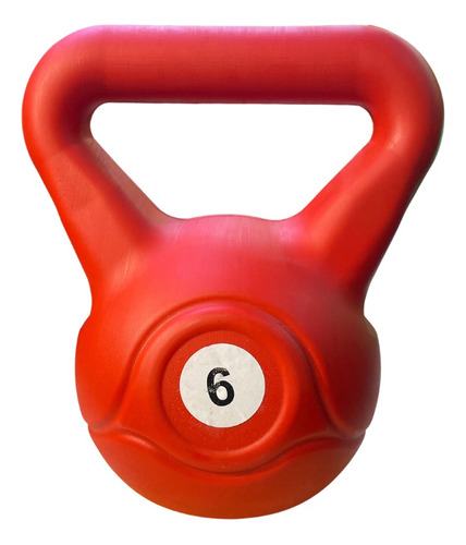 Pesas Rusas 6 Kg Pvc Kettlebell Pesa Rusa Funcional