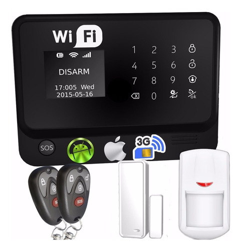 Imagen 1 de 2 de Alarma Wifi Alerta X Internet App Seguridad Casa Negocio