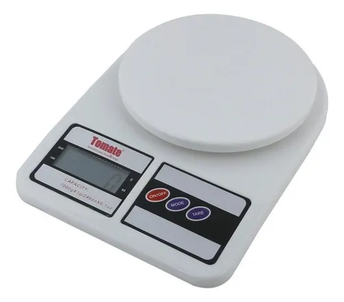 comprar Balança Cozinha Digital Tomate Sf-400 Pesa Até 10kg Branco