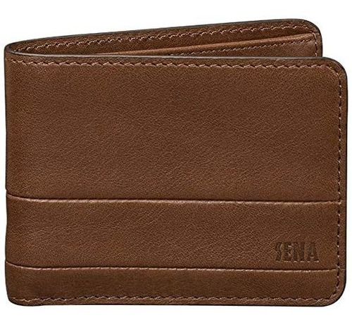 Sena Deen Billetera De Cuero Bifold - Protección Rfid, 6