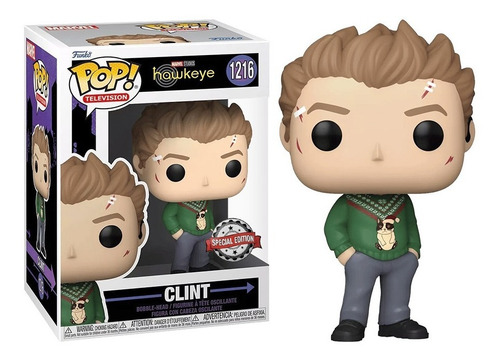 Imagen 2 de 3 de Figuras Coleccionables Funko Pop Marvel Clint Barton 1216
