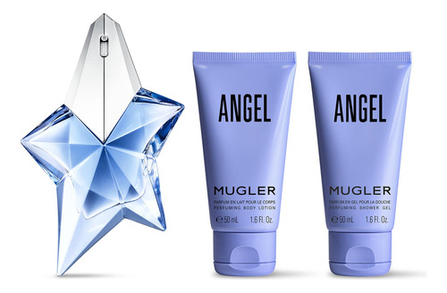 Set De Regalo De Perfume Mugler Angel Eau De Parfum Para Muj