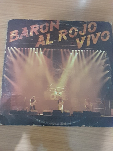 Vinilo Baron Rojo. Al Rojo Vivo Año 1984, Edición Nacional 