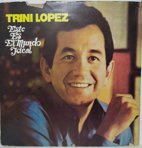 Trini Lopez  Este Es Mi Mundo Ideal Lp La Cueva Musical