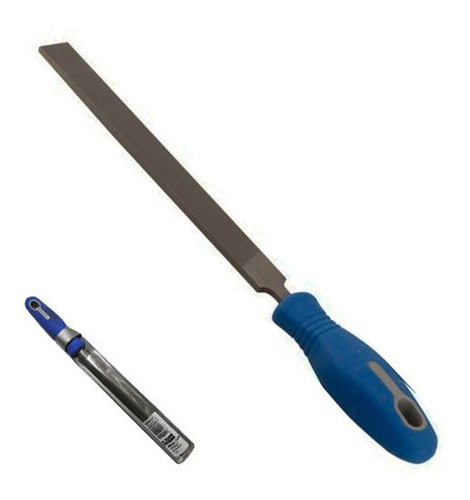 Lima Cuello Cuchillo 2° Corte 6 Pulgadas Con Mango Blister