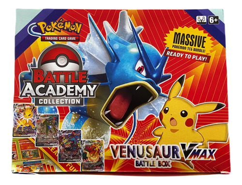 Deck Cartas Pokémon Battle Academy Venusaur Battle Box Vmax 