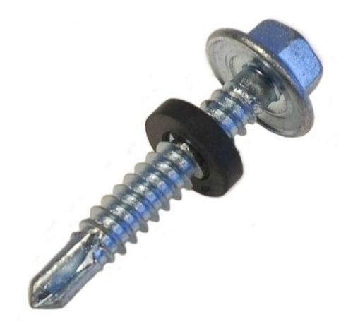 Tornillo Autoperforante Tel T2 Hex P/ Mecha 12 X 2 X 100u