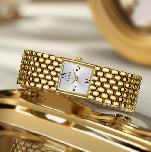 Reloj Pulsera Relojes Dama Relog De Cuarzo Relojs De Acero