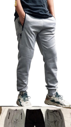 Pantalon Deportivo Con Puño Liviano