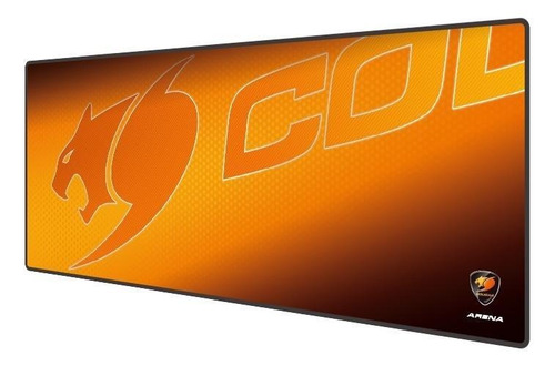 Imagen 3 de 4 de Mouse Pad gamer Cougar Arena de tela y goma xl 300mm x 800mm x 5mm orange
