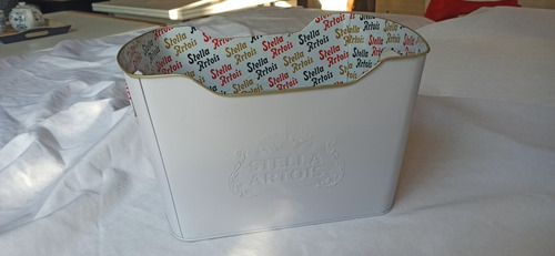Imagen 5 de 8 de Frapera Stella Artois Balde Con Manijas Hielera