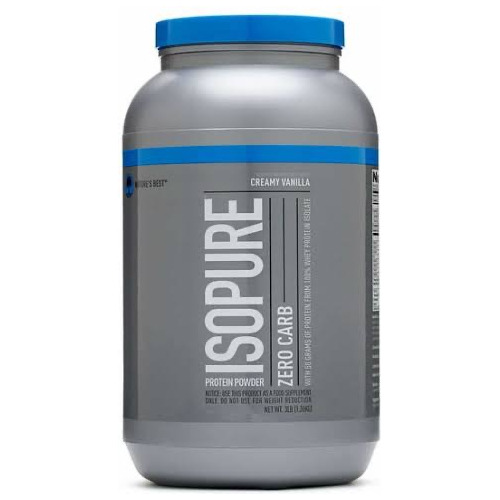 Proteina Isopure Zero Carb 3 Lbs Sabor Vainilla