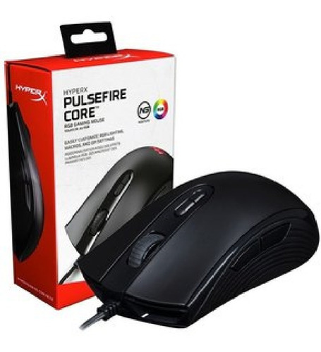 Hyperx Pulsefire Core Mouse Gamer  Rgb, 6,200dpi 