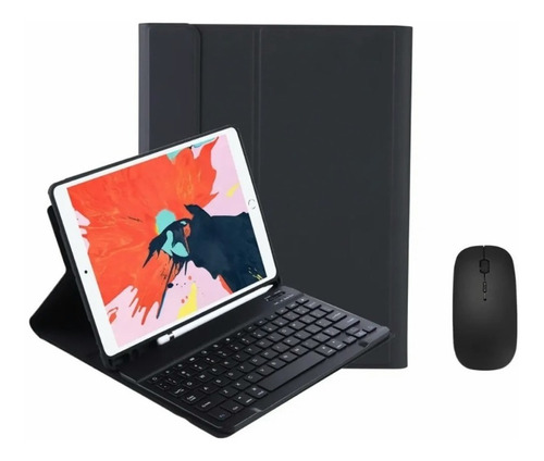 Funda Teclado Española Para iPad 10.2 Pulgadas Con Ratón