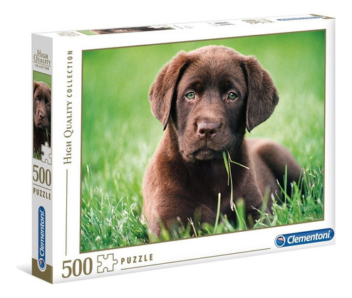 Puzzle Rompecabezas X 500 Piezas Perro Chocolate Clementoni 