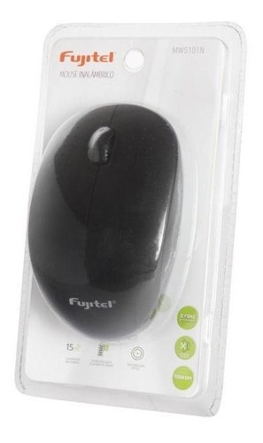 Mouse Optico Inalambrico Wireless Rf Pc Android Fujitel