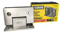 Comprar Bisagra Recta Pared Vidrio Satinada Puerta De Baño Batiente