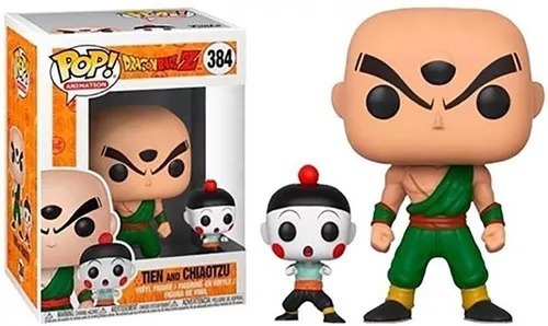 Funko Pop! Dragon Ball Z - Tien And Chiaotzu #384 - Original