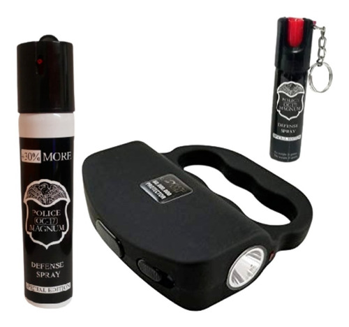 Stun Gun Paralizador Boxer Manopla 10 Millones Volt+1 Gratis