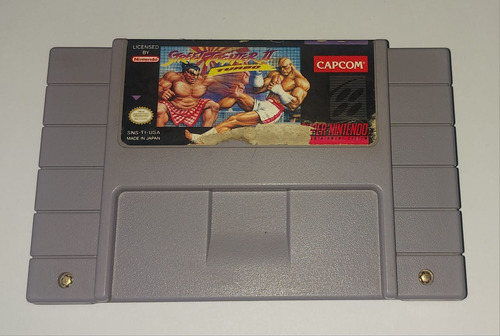 Street Fighter 2 Turbo Super Nintendo Original No Repro/clon