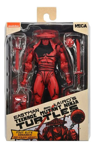 Figura Neca Foot Elite Assassin Red And Black Variant