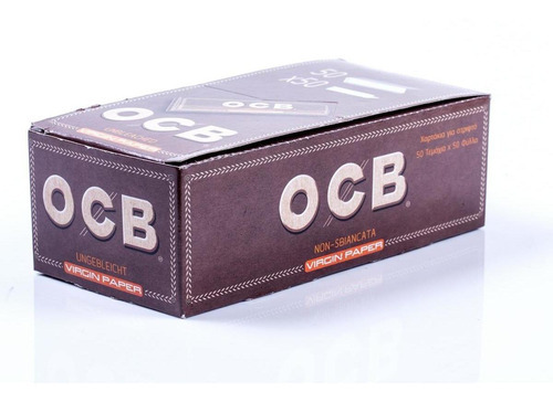 Seda Ocb Brown Unbleached Mini Nº 8 Single Caixa C/50