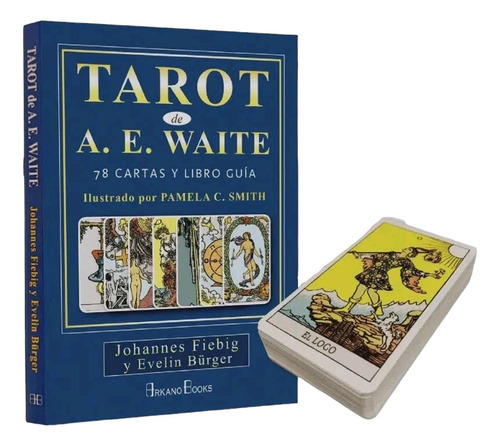 Tarot A. E. Waite 78 Cartas Y Libro Guía 