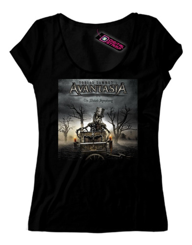 Remera Mujer Avantasia 1 Digital Stamp Dtg Premium