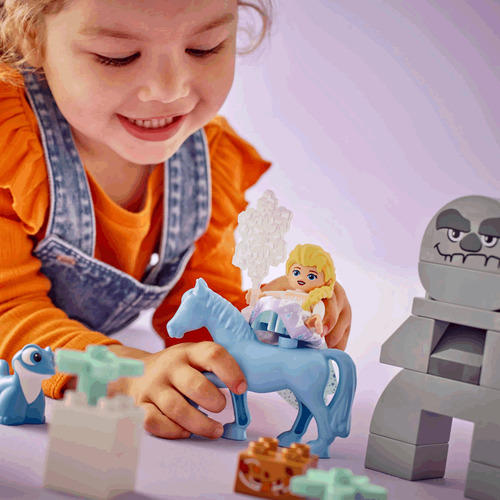 Bloco De Montar Lego Duplo Frozen Floresta Encantada 10418